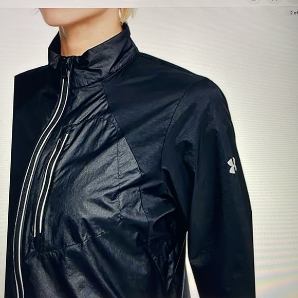 NWT Under Armour Storm Nylon Ultra Lightweight Water Repel Jacket Size Small - Picture 1 of 6